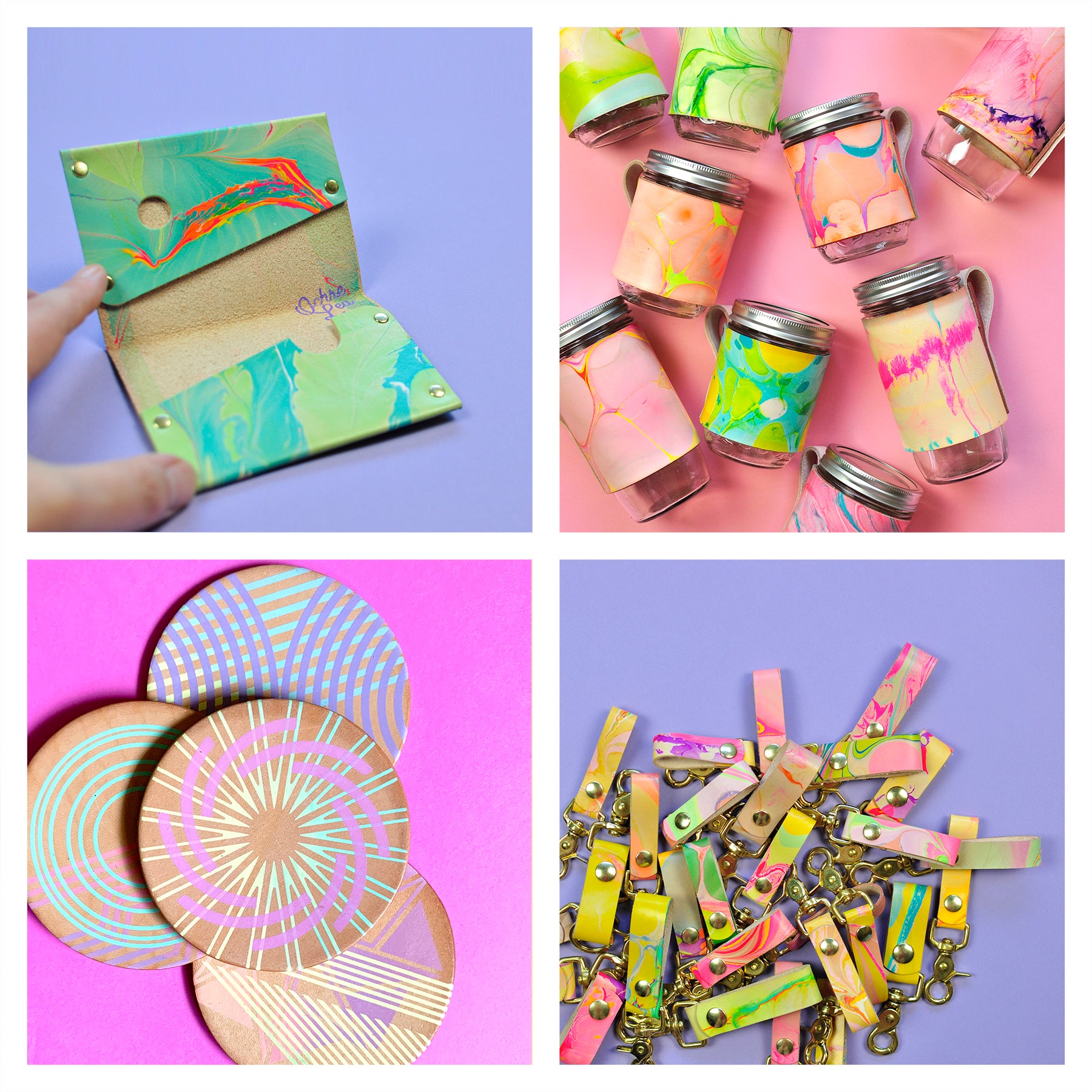 Marble + Make Leather Workshop October 15th