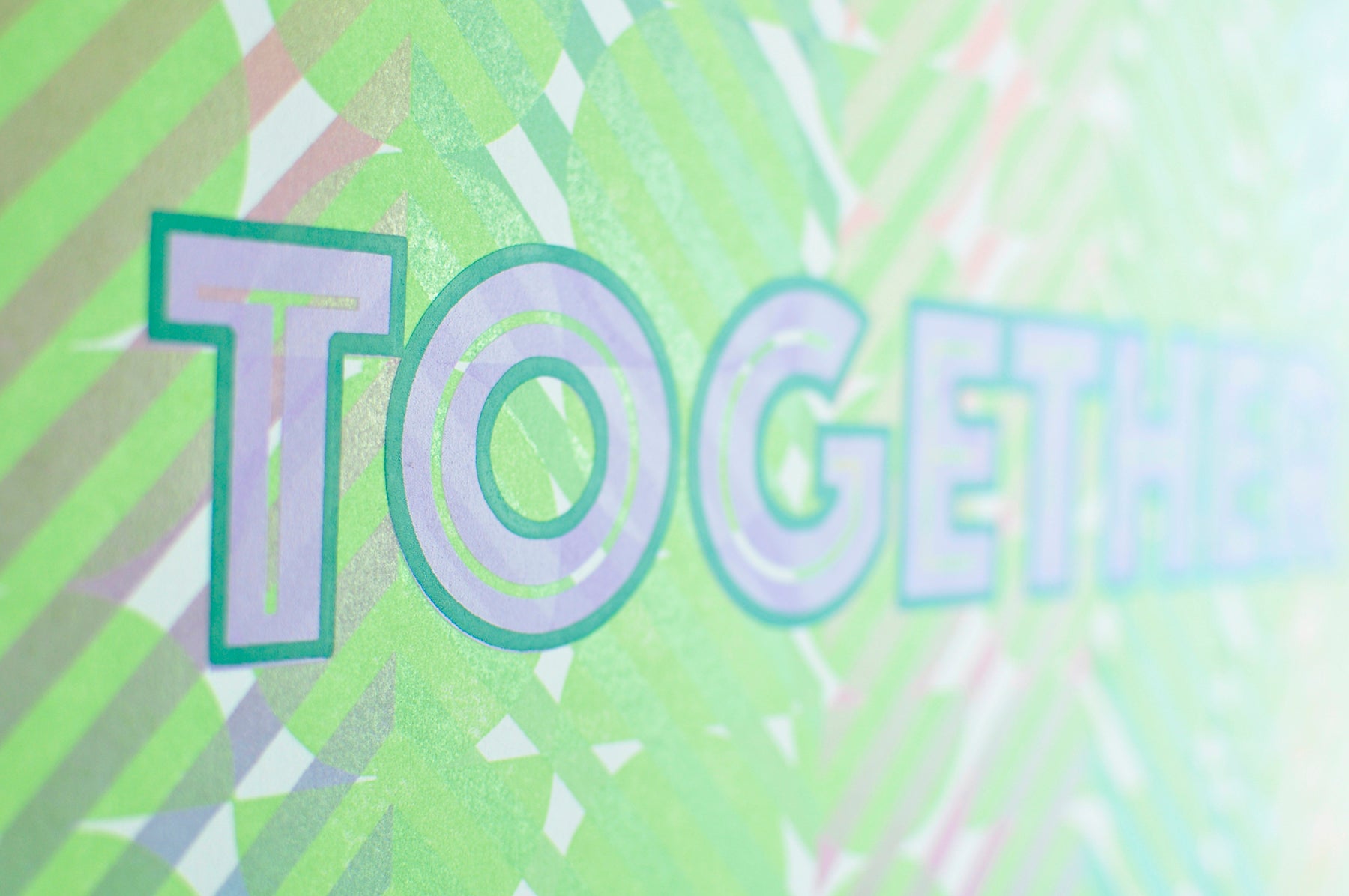 Together - Letterpress Print