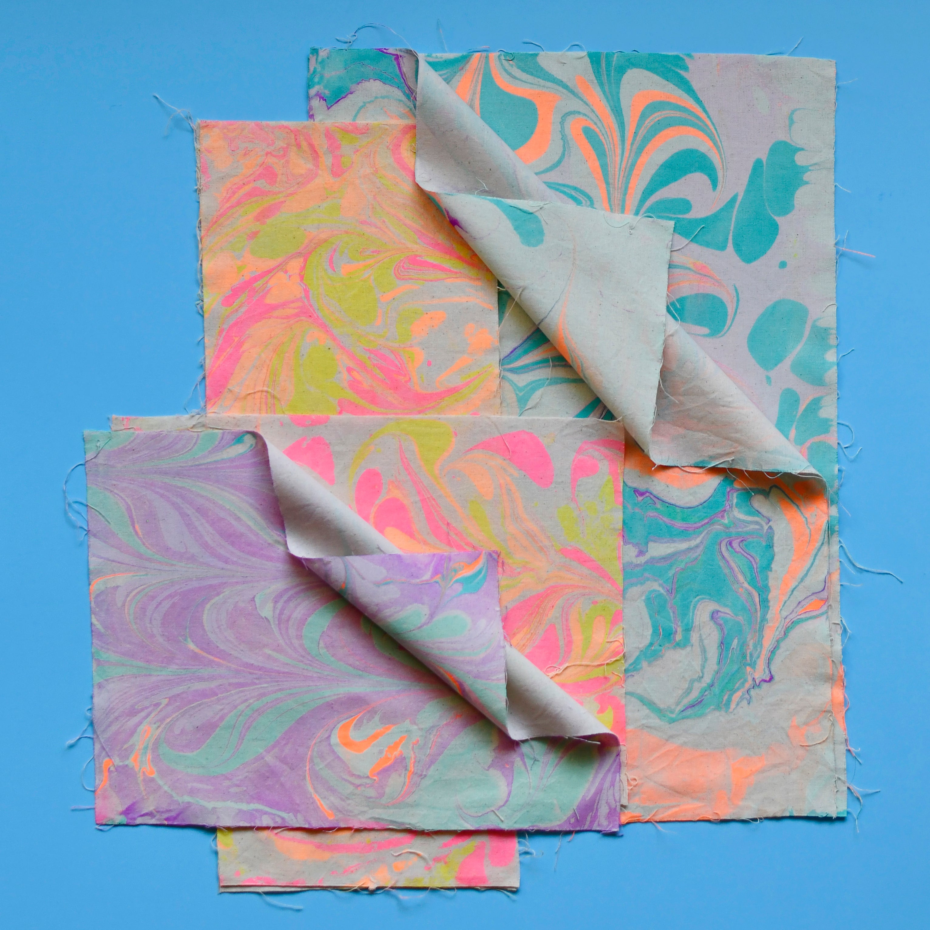 Fabric Marbling Workshop at Fern&#39;s March 3rd