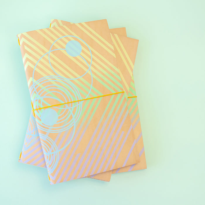Diamond Leather Notebook