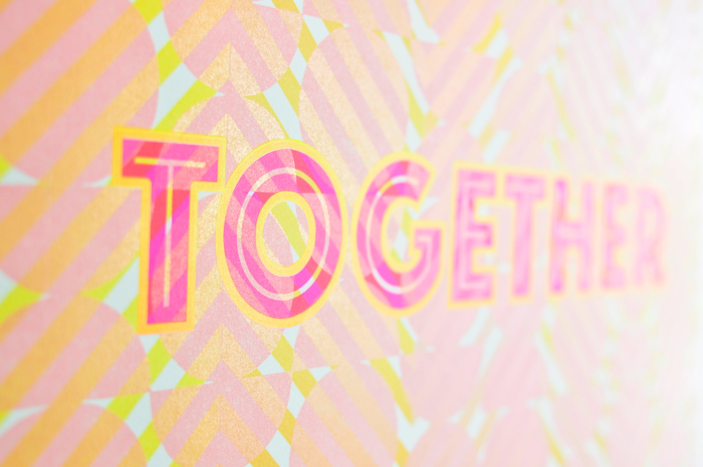 Together - Letterpress Print