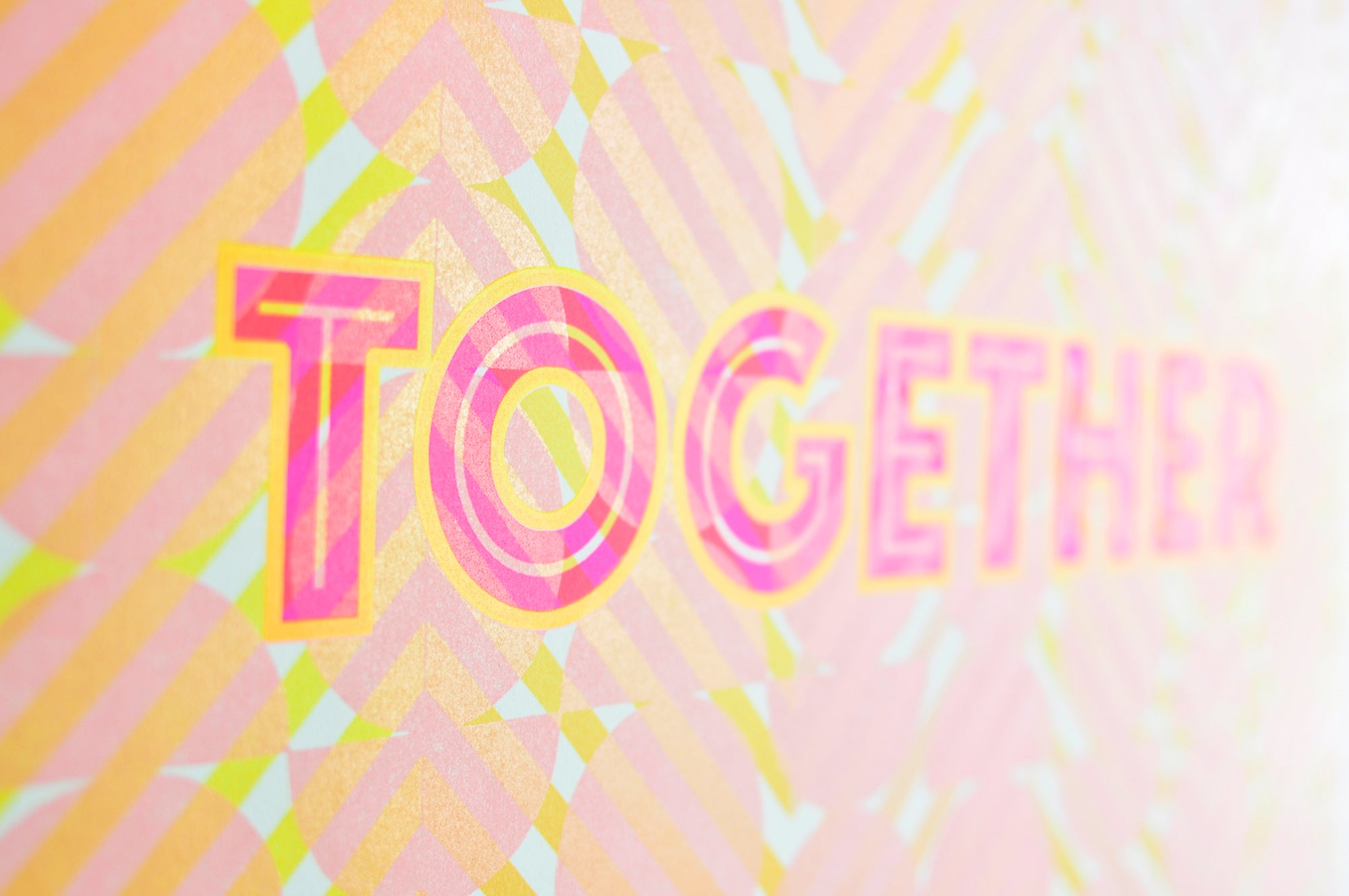 Together - Letterpress Print