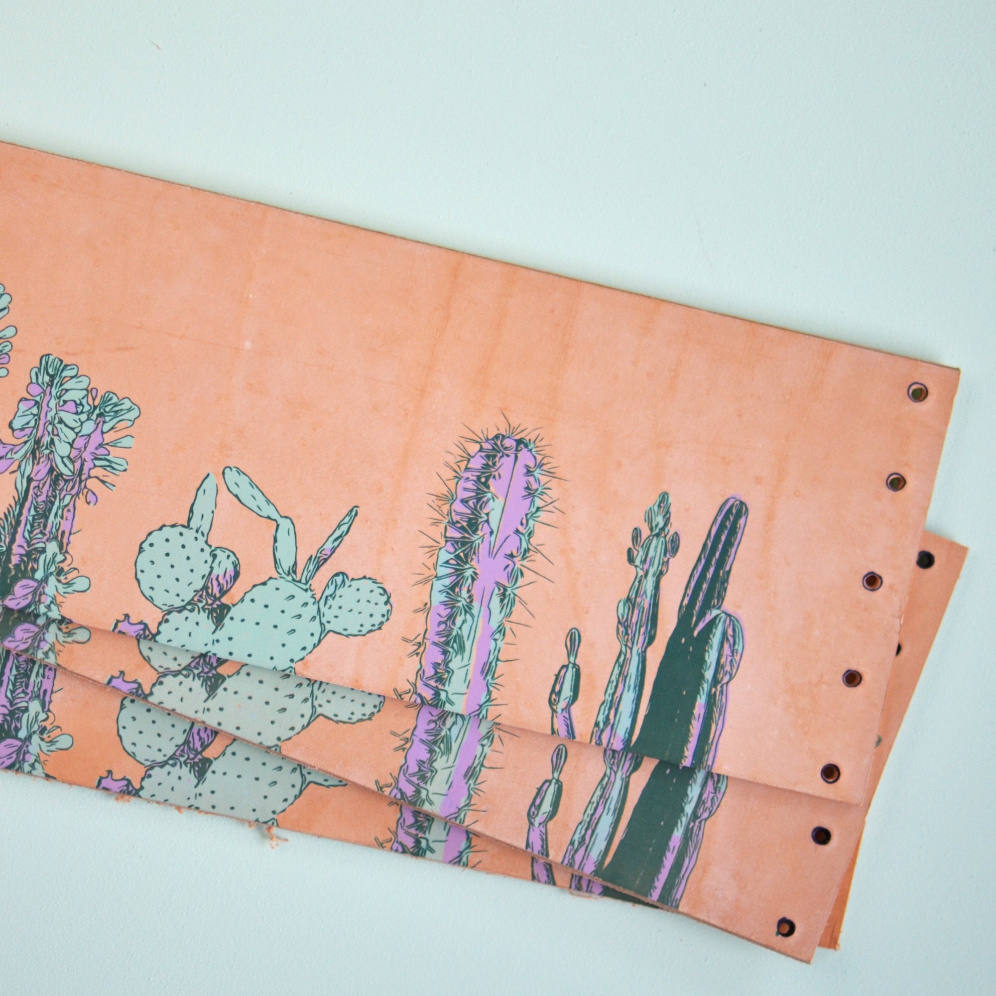 Cacti Leather Travel Mason