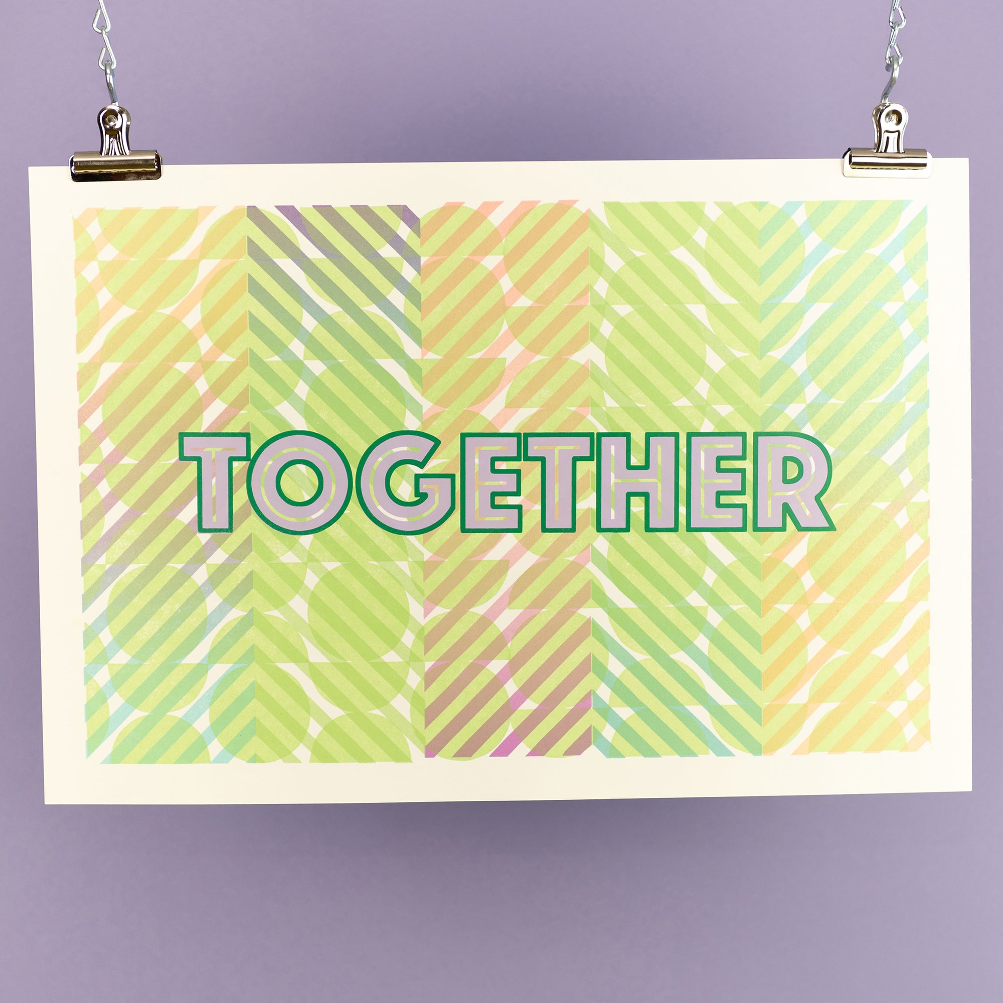 Together - Letterpress Print